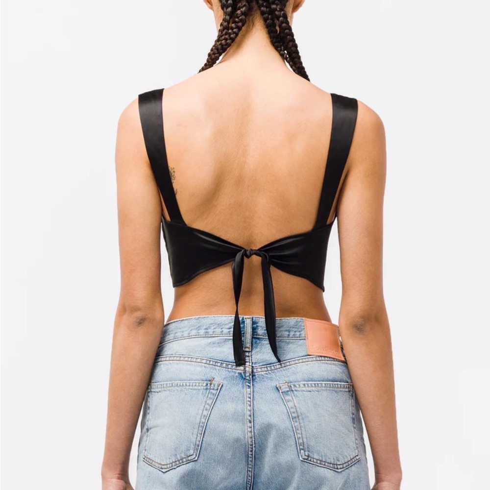 Miaou Tati Top in Black - Picture 8 of 9
